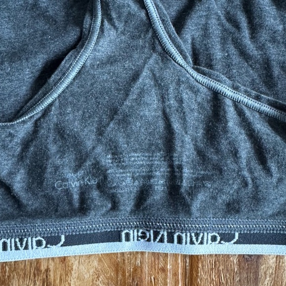Calvin Klein Icon Cotton Modal Unlined Bralette - Picture 3 of 3